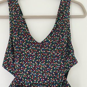 Confetti Dress with cut outs
